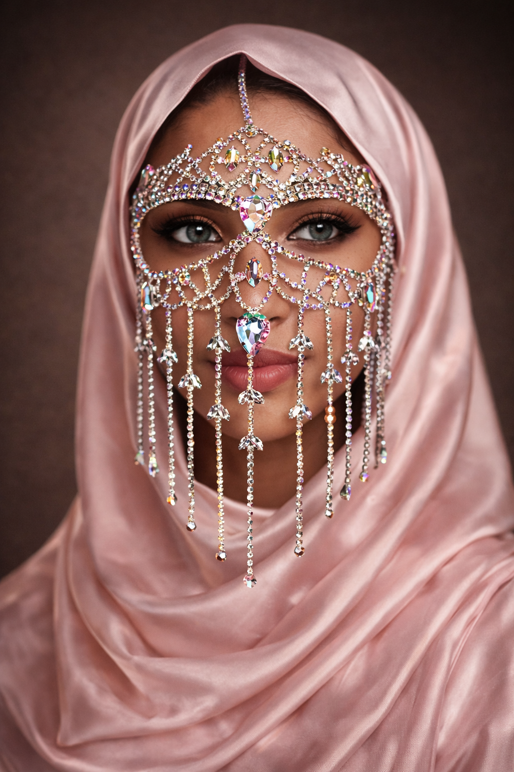 Face jewelry/veil