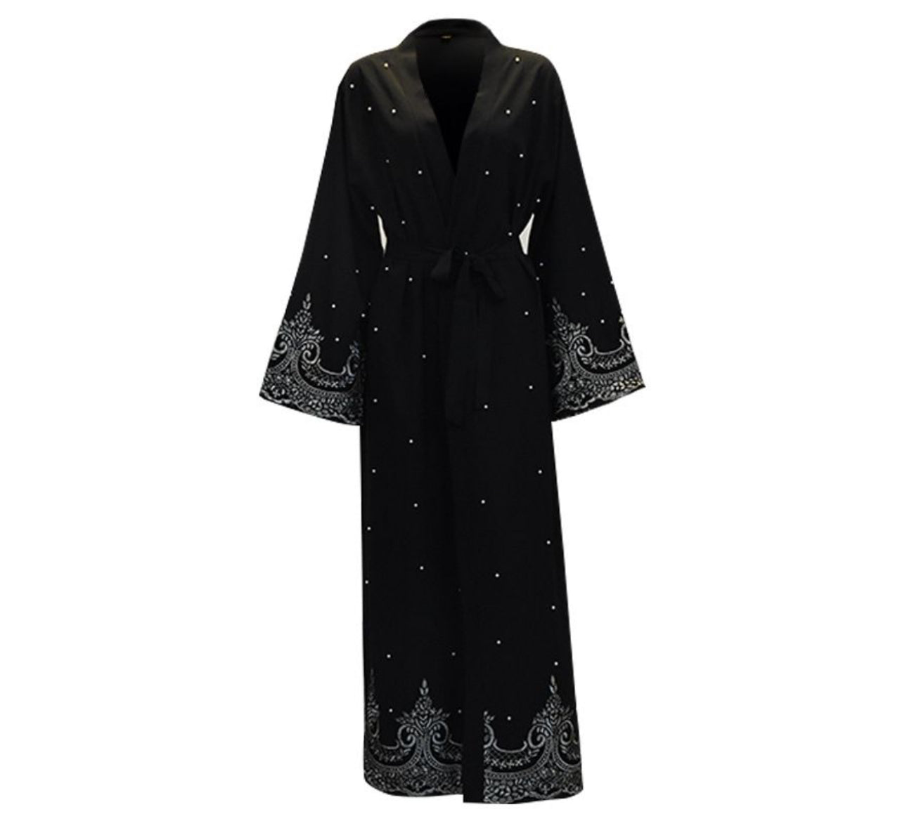 Rhinestones abaya (2 colors)