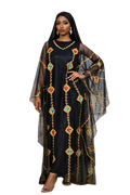 Sheer and elegant kaftan
