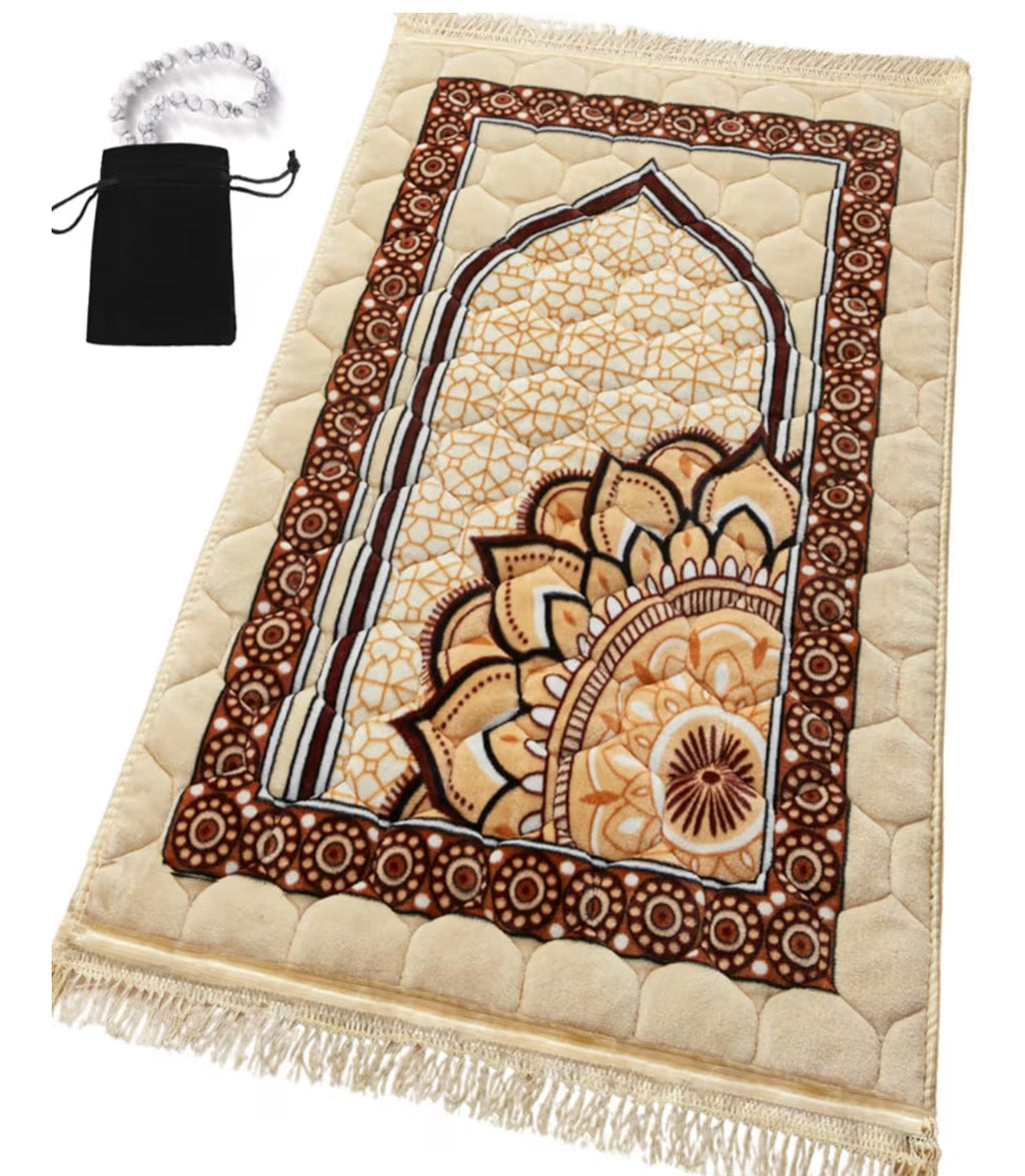 Islamic Prayer Mat/beads