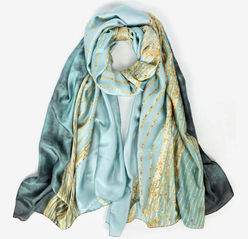 Marbled elegance hijab/scarf
