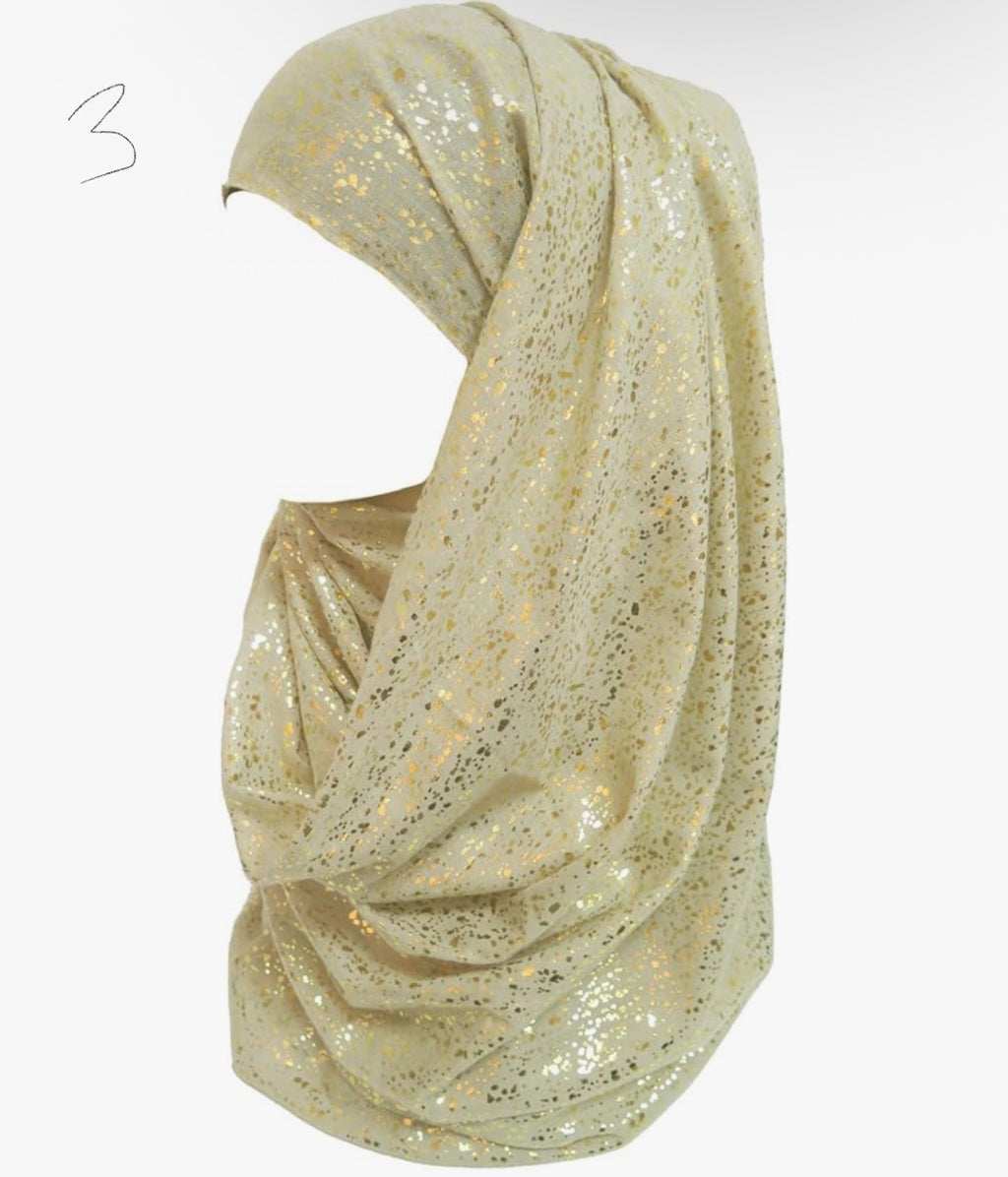 Glitzy glam hijab