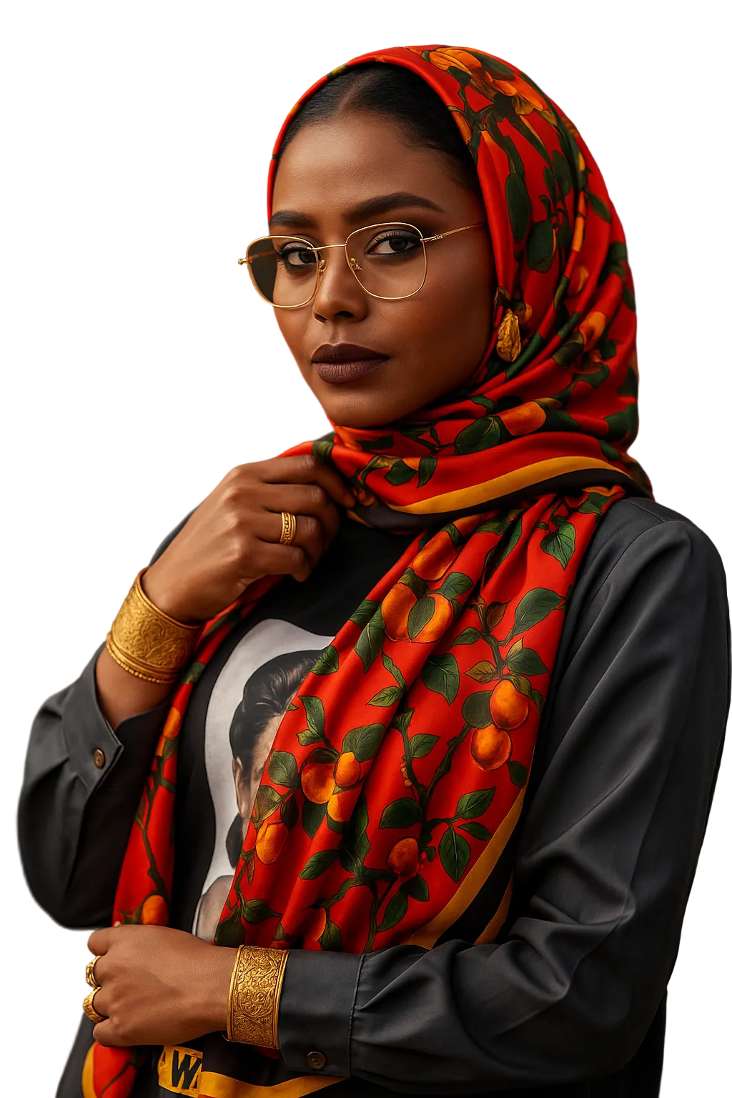 Gorgeous beauty hijab/scarf