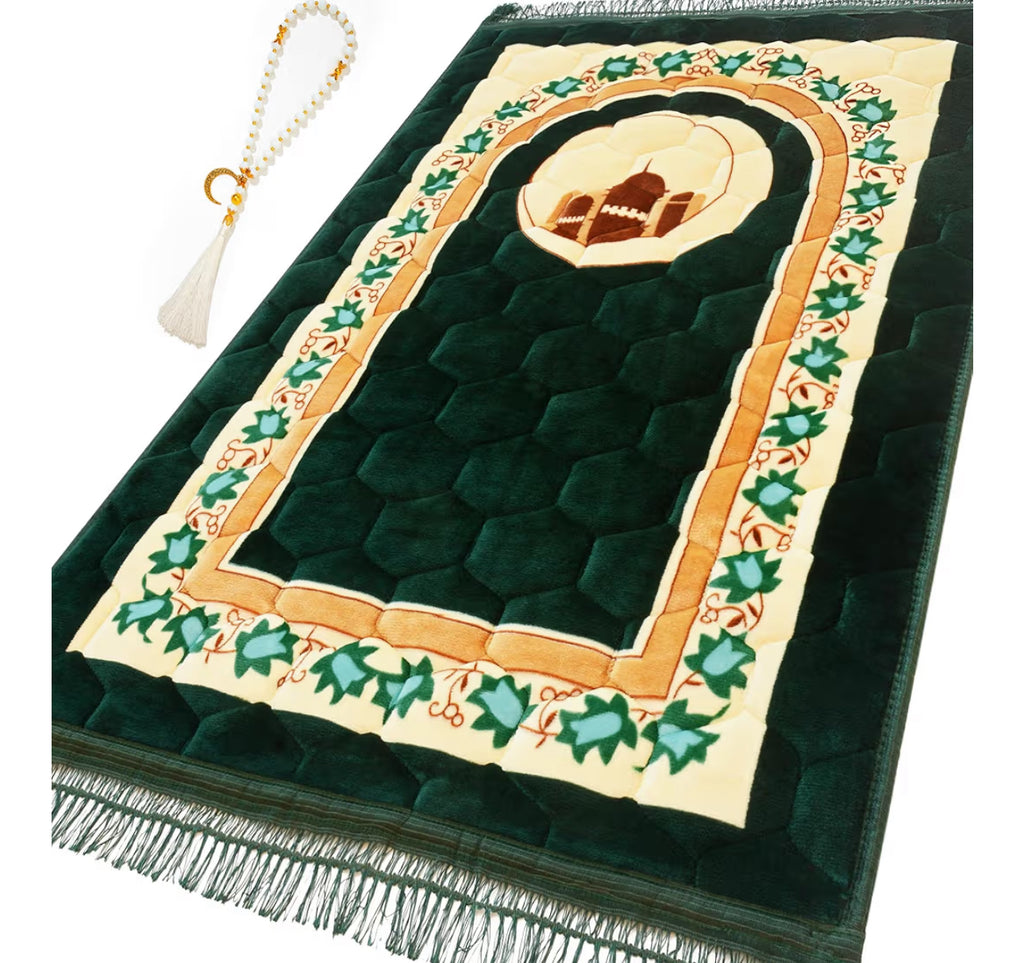 Islamic Prayer Mat/beads