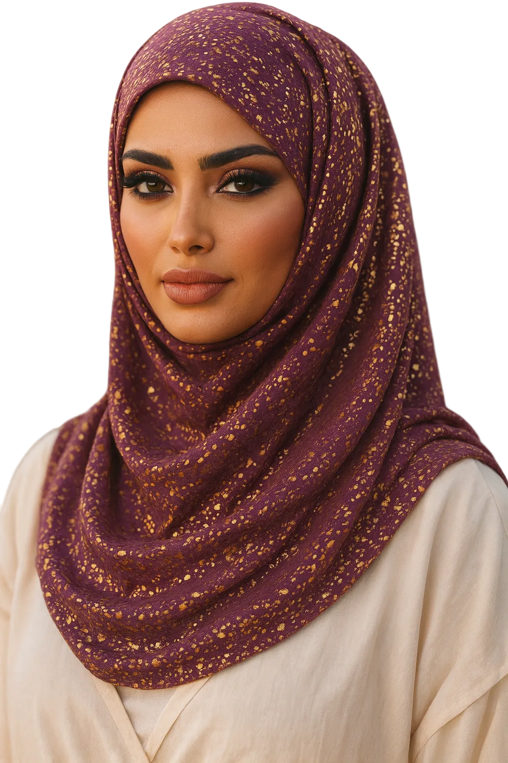 Glitzy glam hijab