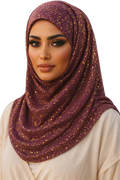 Glitzy glam hijab
