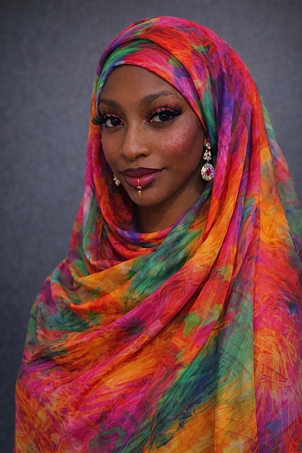 Color splash hijab