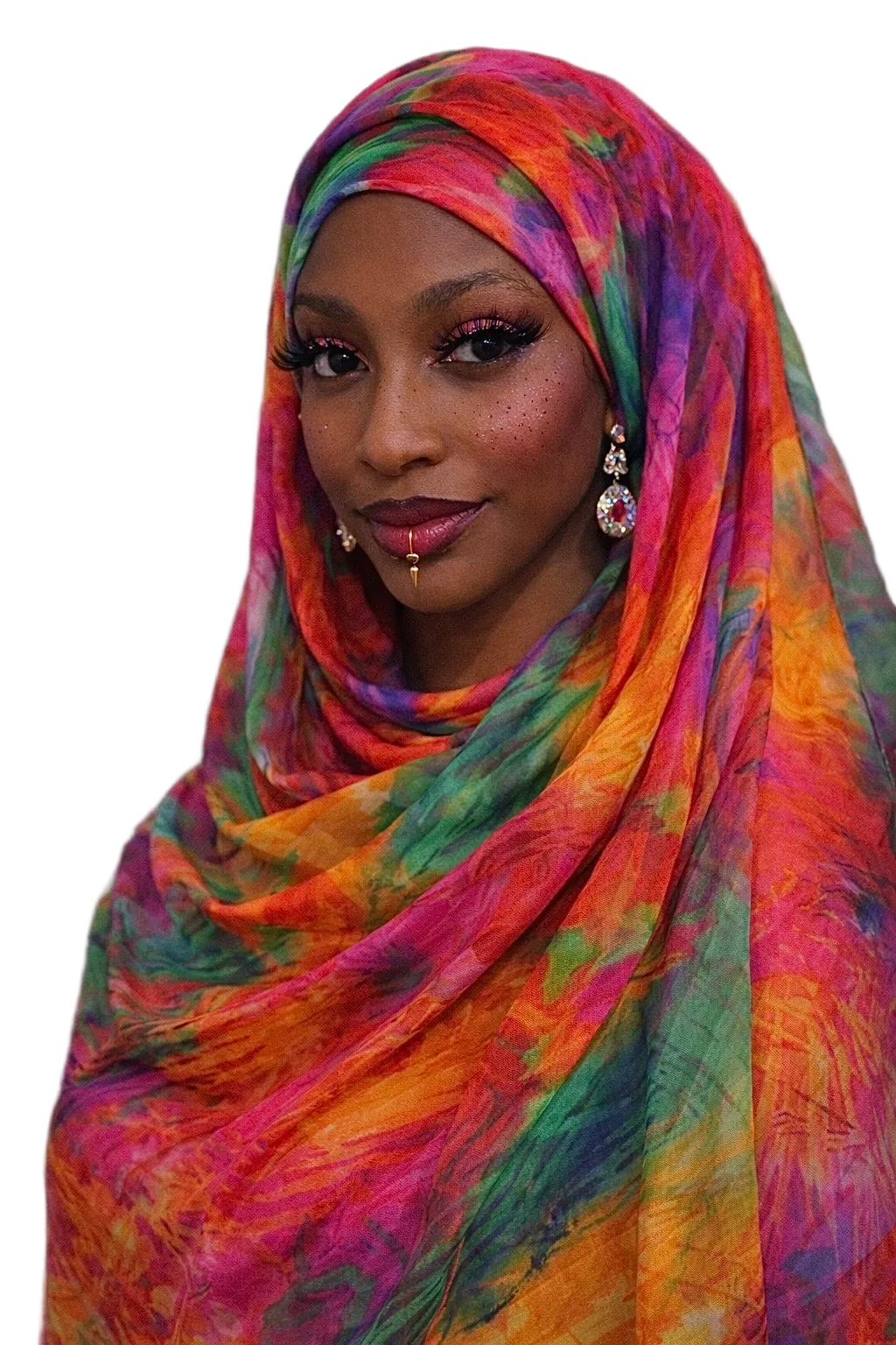 Color splash hijab