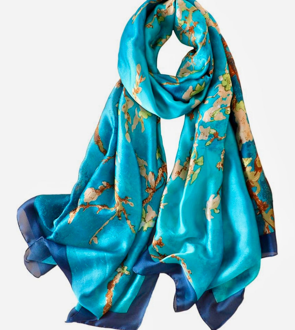 Divine blue scarf/hijab