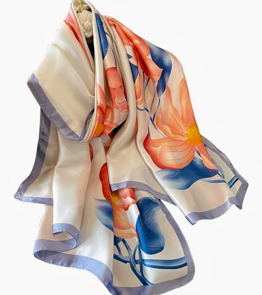 Floral beauty scarf/hijab