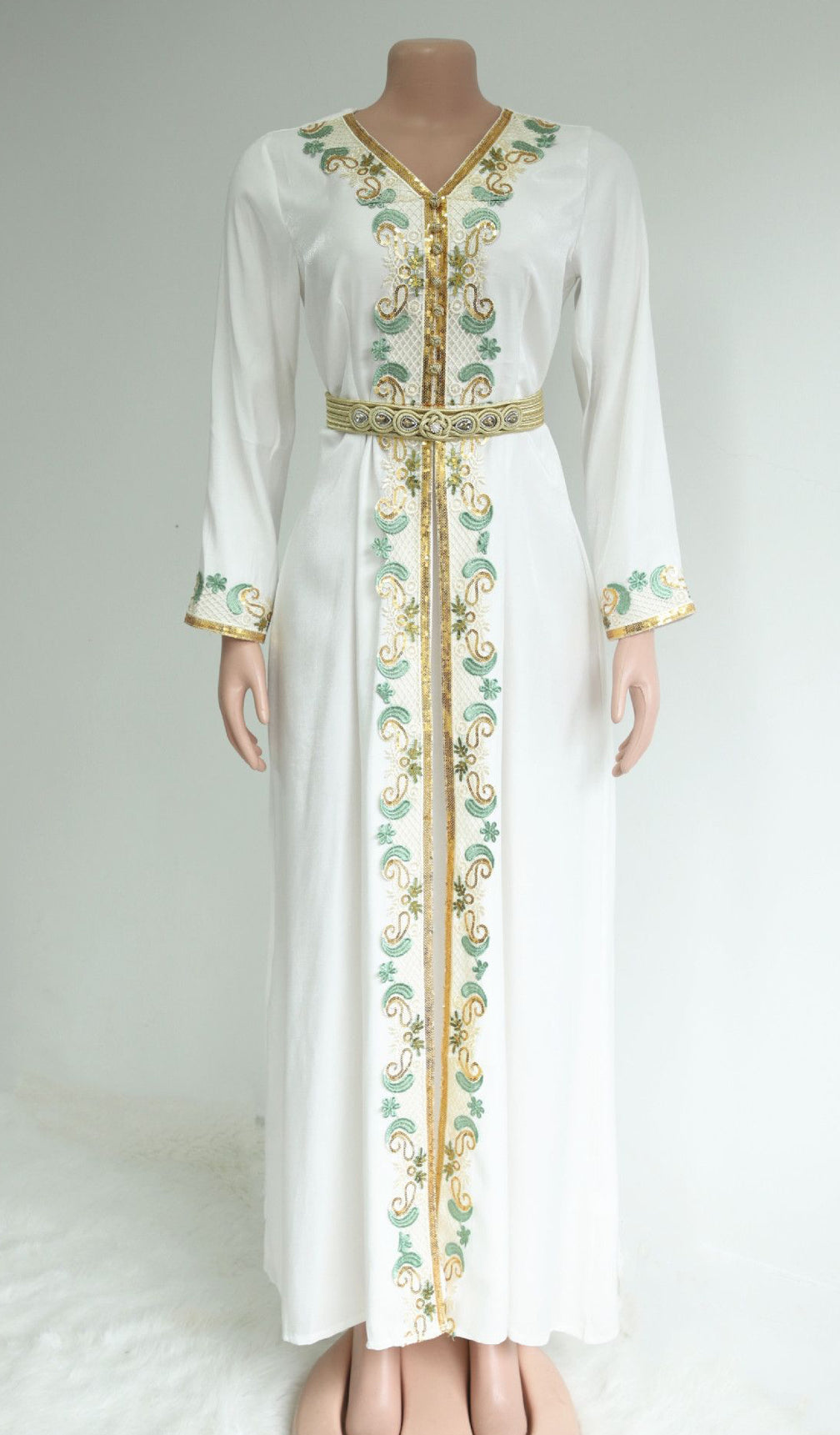 Gorgeous Lux Kaftan Abaya EID dress (2 colors)