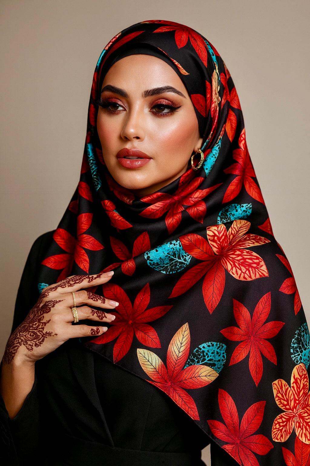 Gardens luxury scarf/hijab