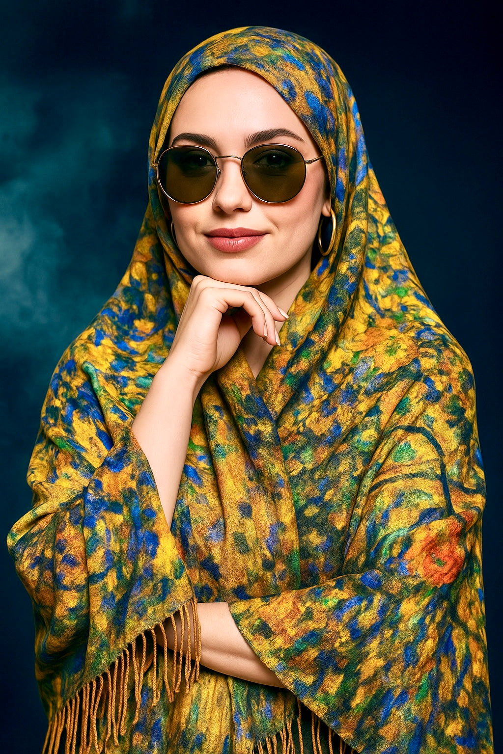 Artistic scarf/hijab