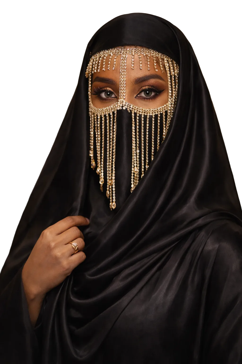 Face jewelry/veil