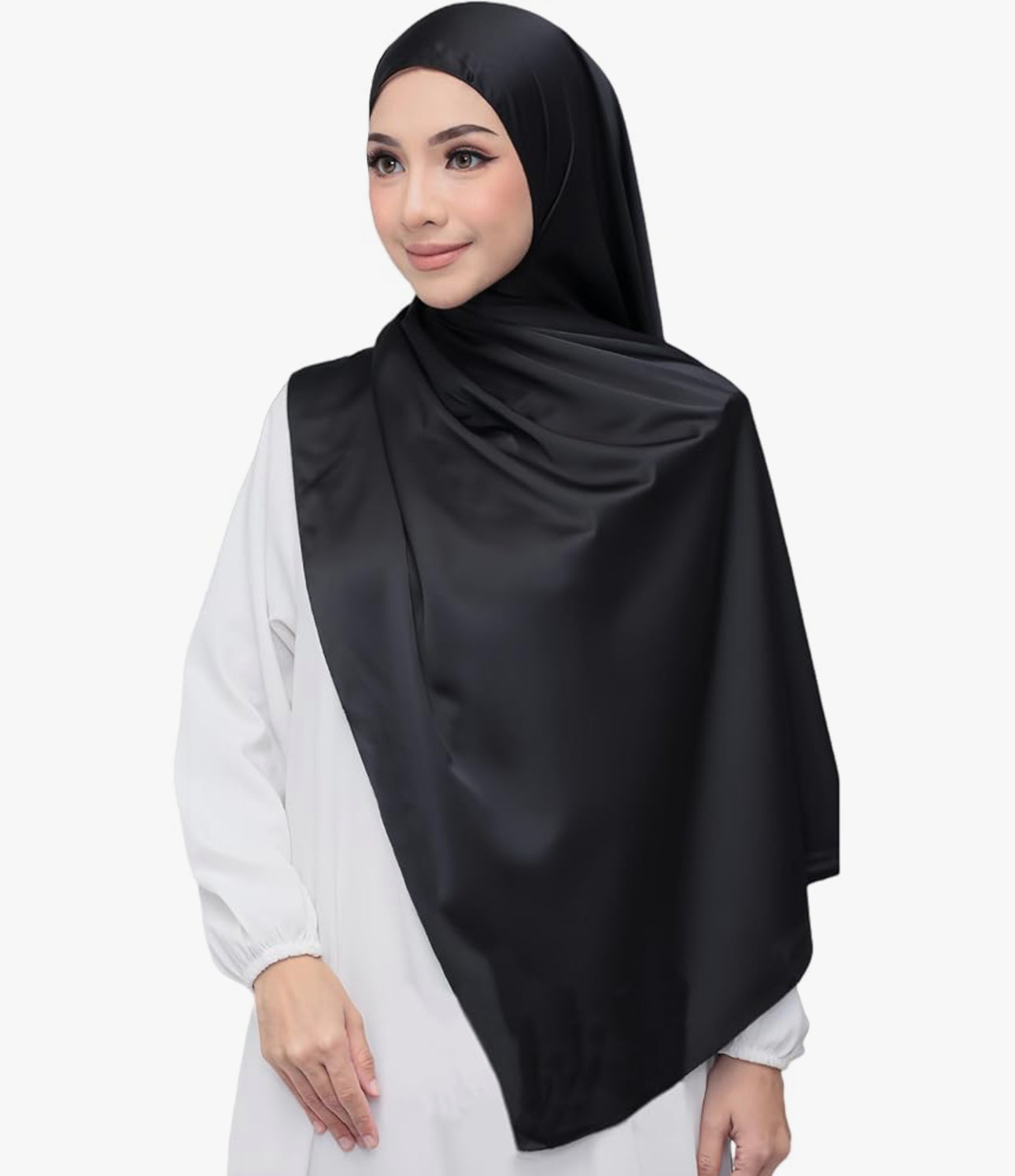 Lina & Lily Satin Hijab Head Scarf Shawl Wrap (18 colors)