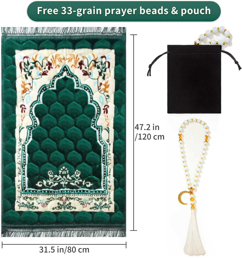 Islamic Prayer Mat/beads