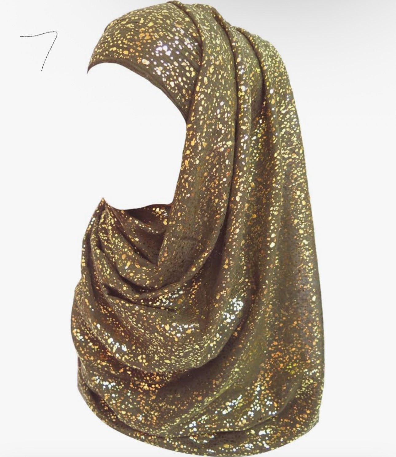 Glitzy glam hijab