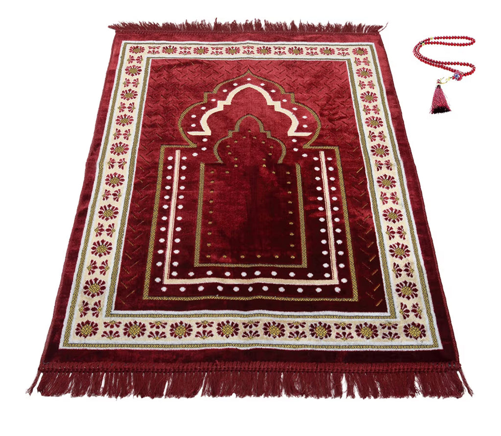 Islamic Prayer Mat/beads