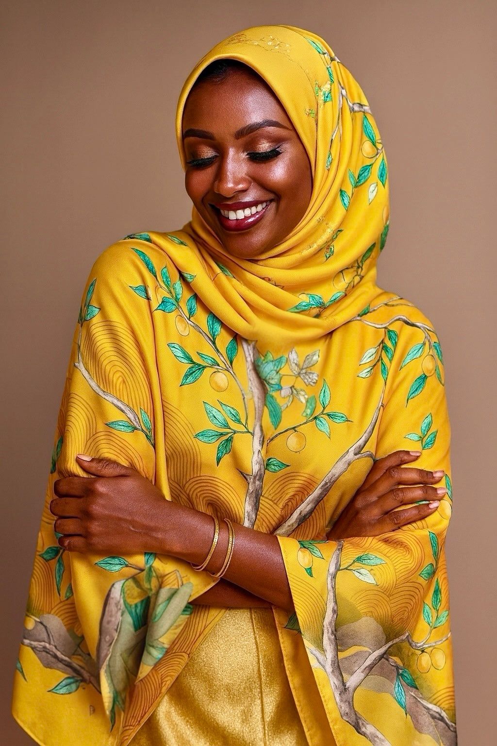 Sunny gardens scarf/hijab