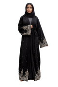 Rhinestones abaya (2 colors)