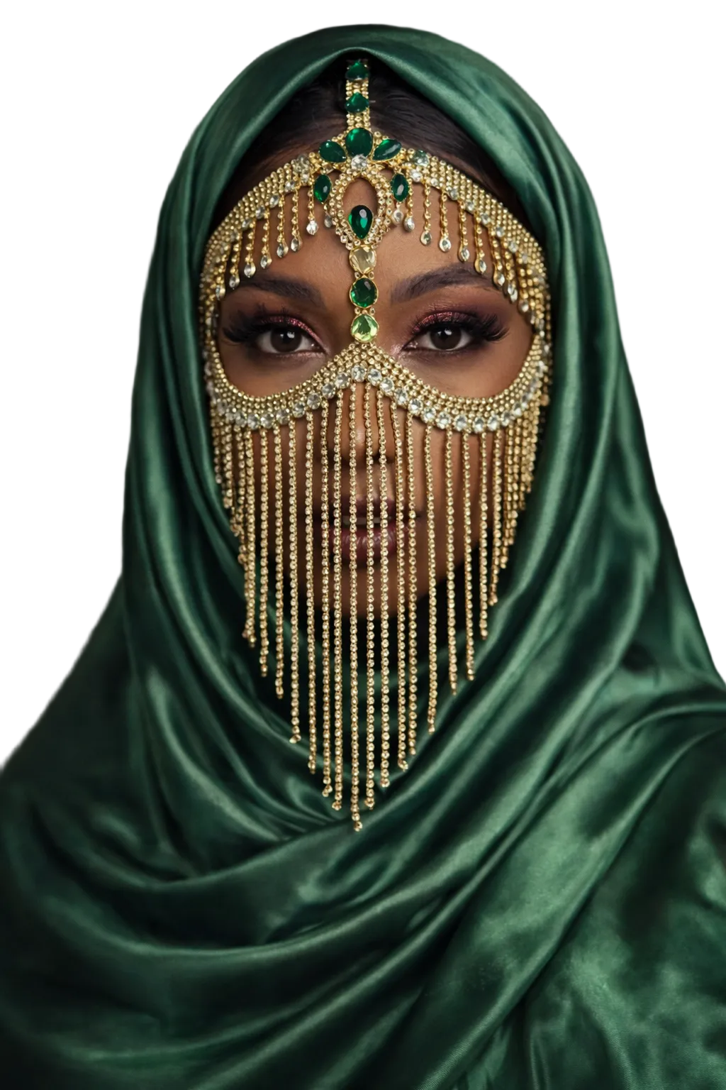 Face jewelry/veil