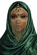 Face jewelry/veil