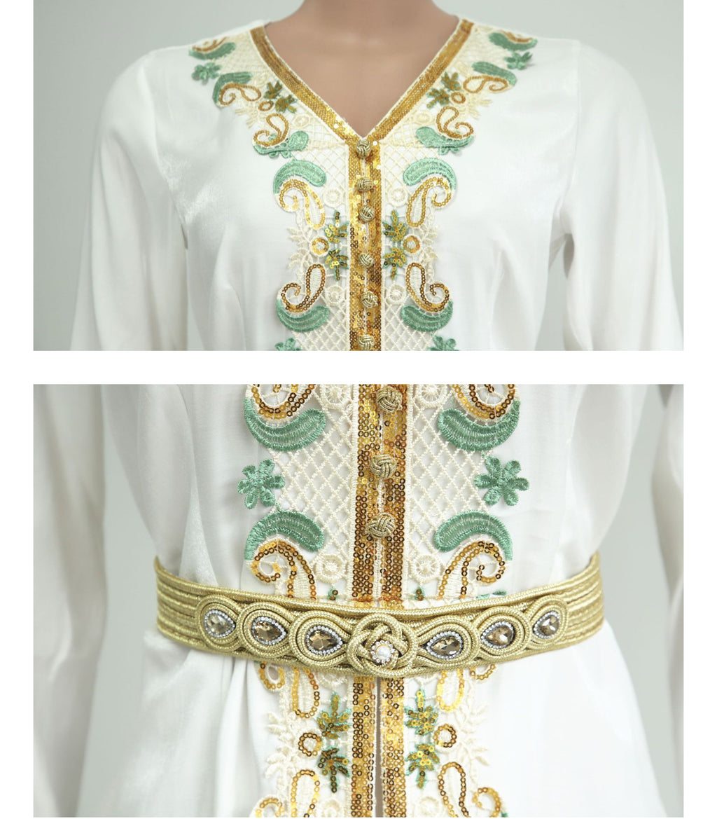 Gorgeous Lux Kaftan Abaya EID dress (2 colors)