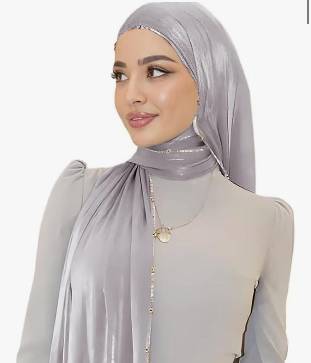 Shimmer Party Hijab, Lightweight Stylish Hijab Scarf for Women (8 colors)