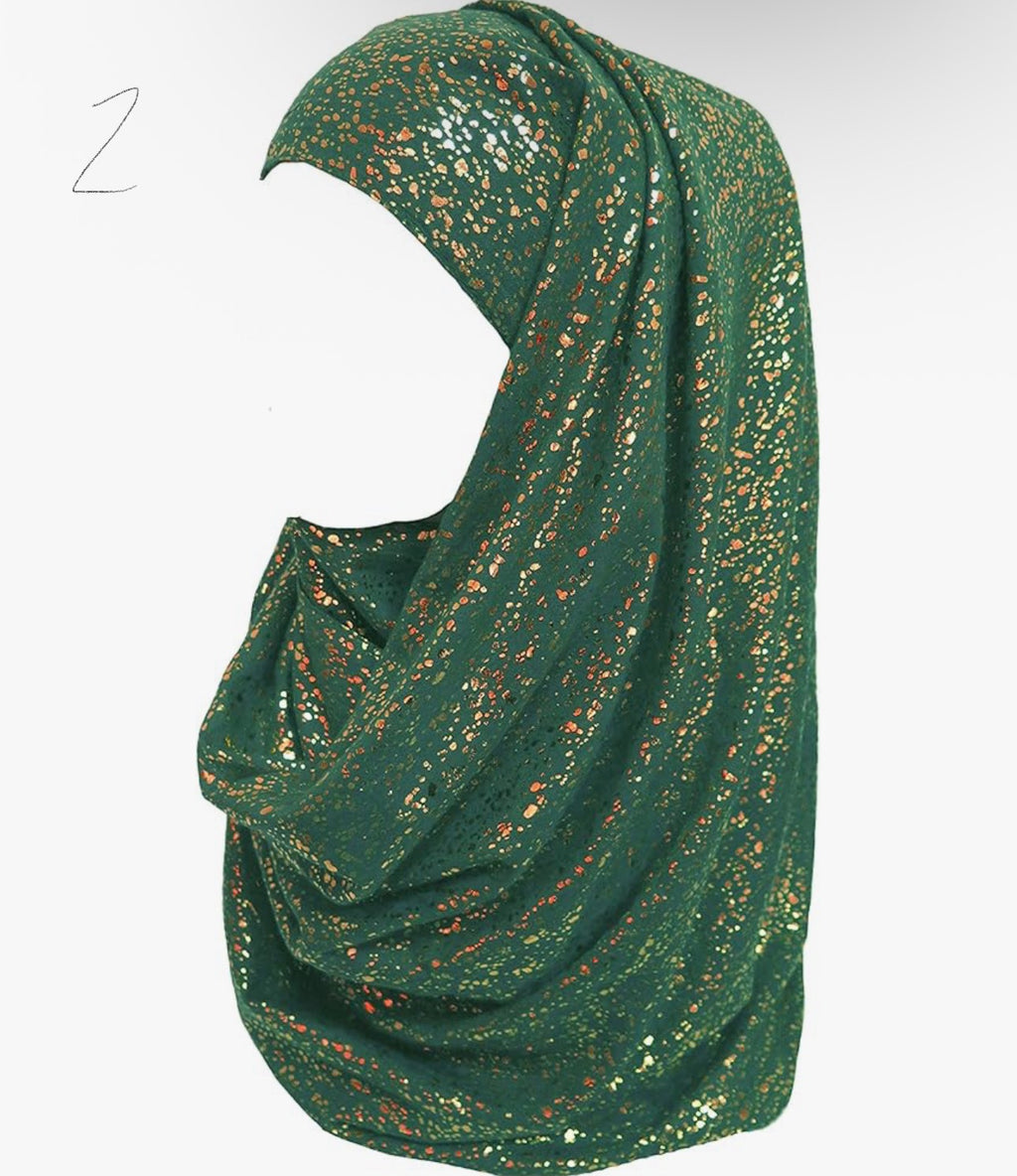 Glitzy glam hijab