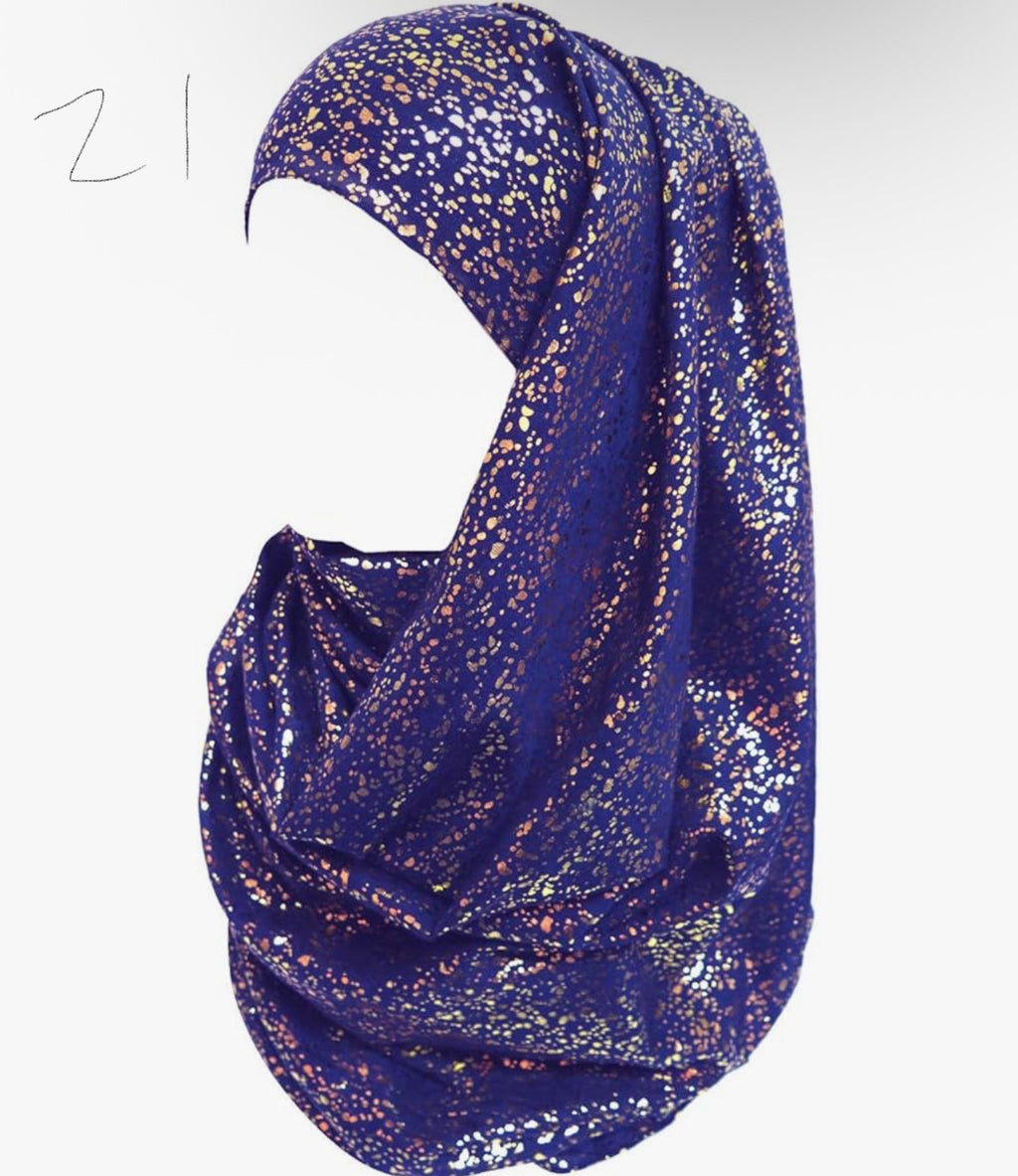 Glitzy glam hijab