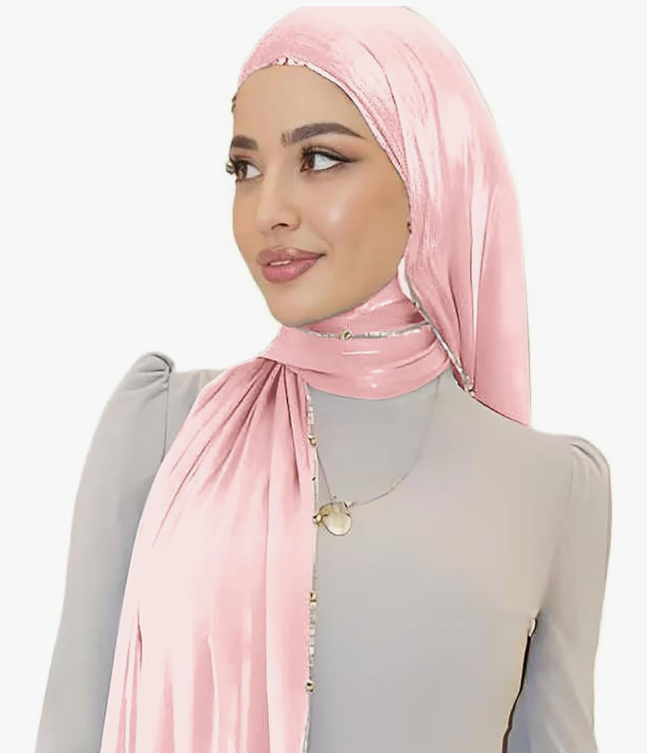 Shimmer Party Hijab, Lightweight Stylish Hijab Scarf for Women (8 colors)