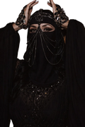 Face jewelry/veil
