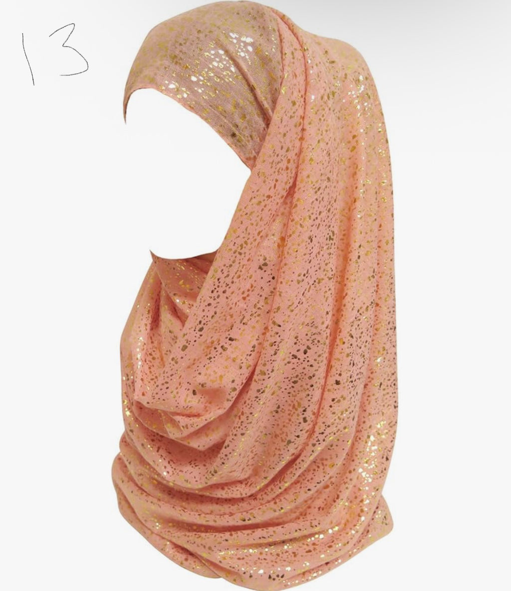 Glitzy glam hijab
