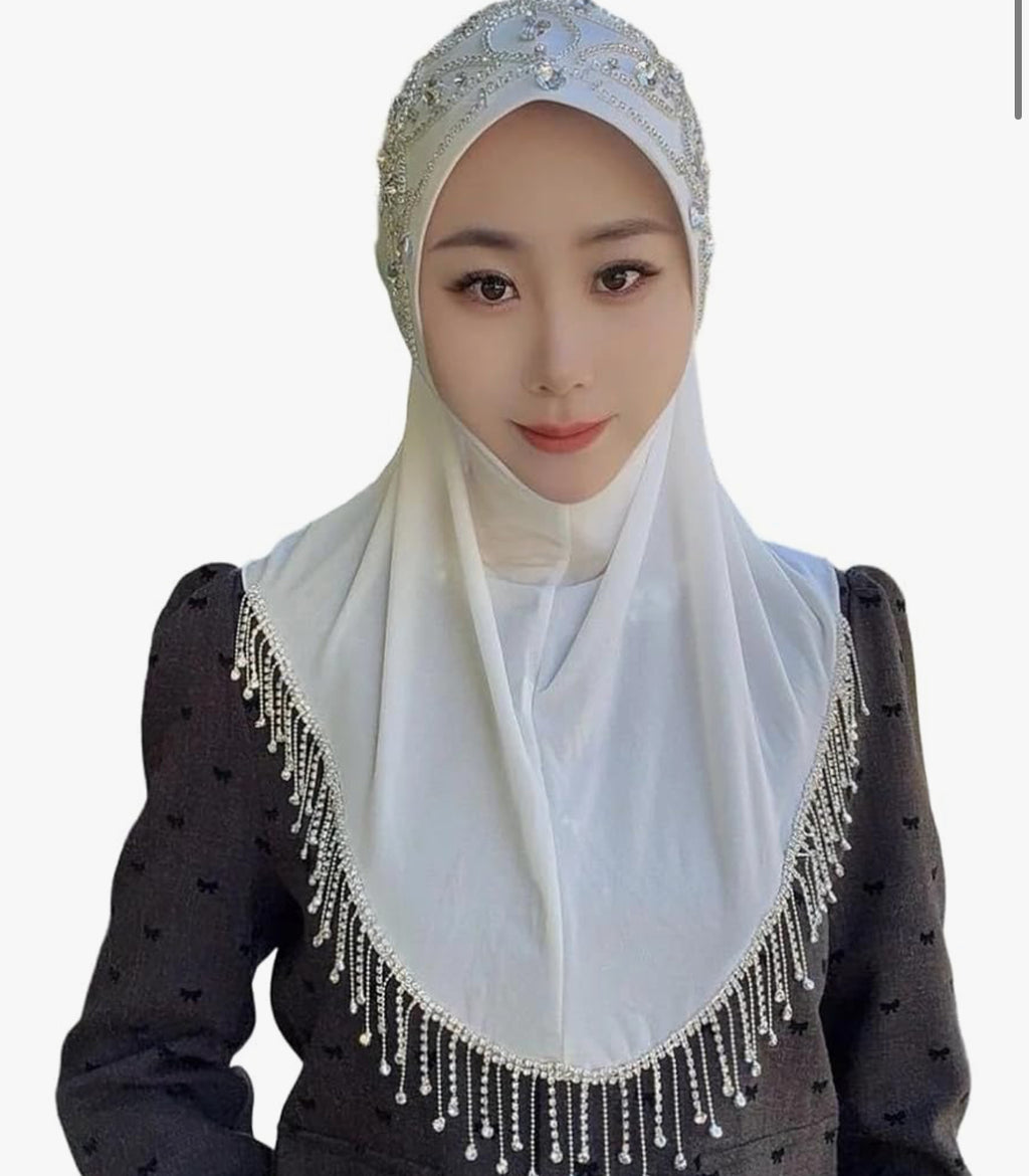 Lux Jeweled hand crafted hijab