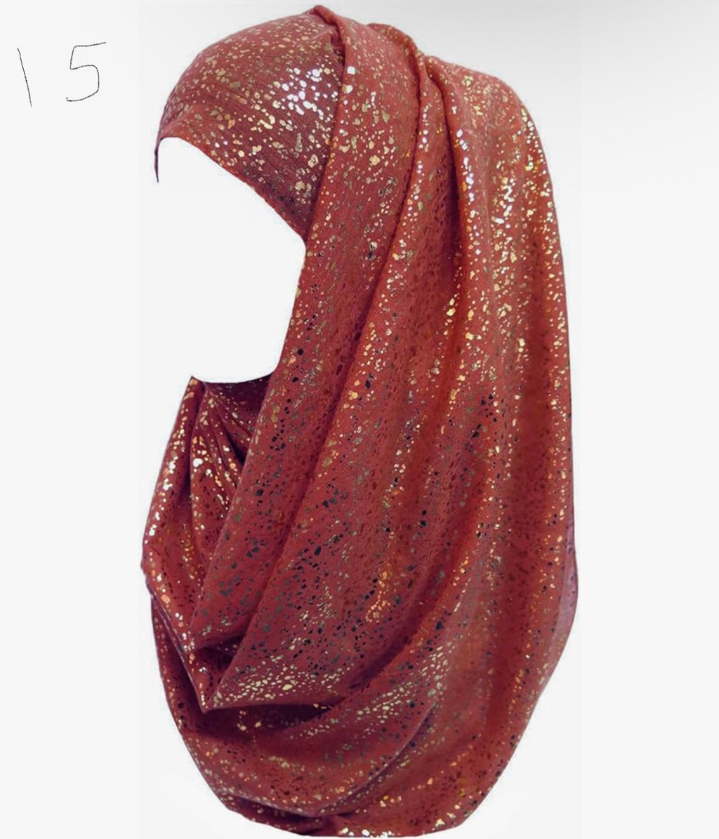 Glitzy glam hijab