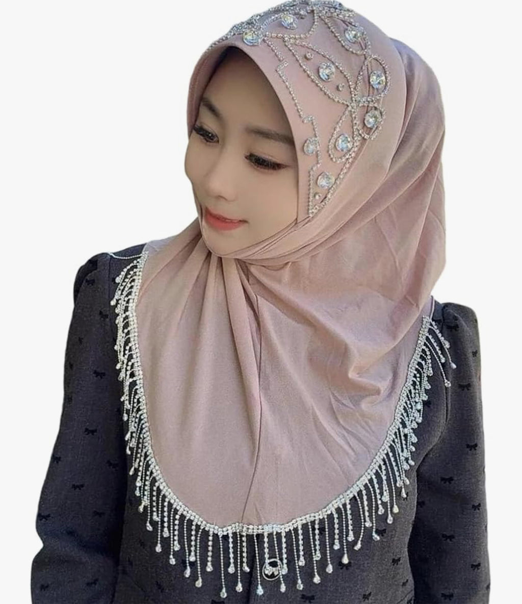 Lux Jeweled hand crafted hijab