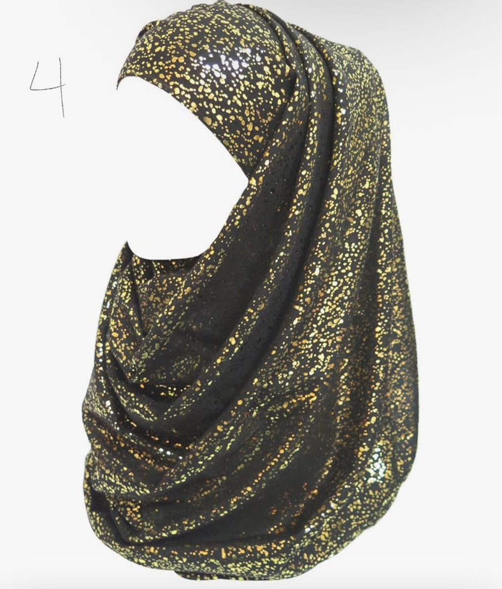 Glitzy glam hijab