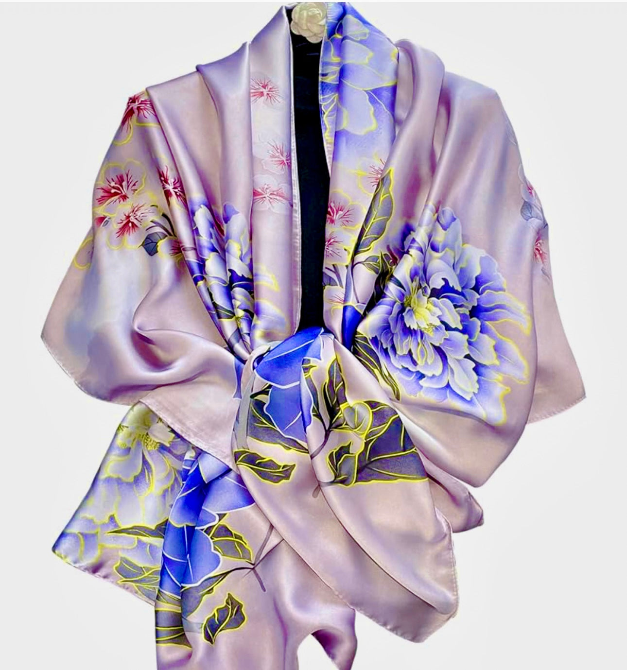 Purple blush scarf/hijab