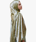 Hijab Scarf for Women – Long & Soft Hijab, Shawl, Head Scarf, Flower Shiny Jacquard Shawl – 29.5" x 72.8" (9 colors)