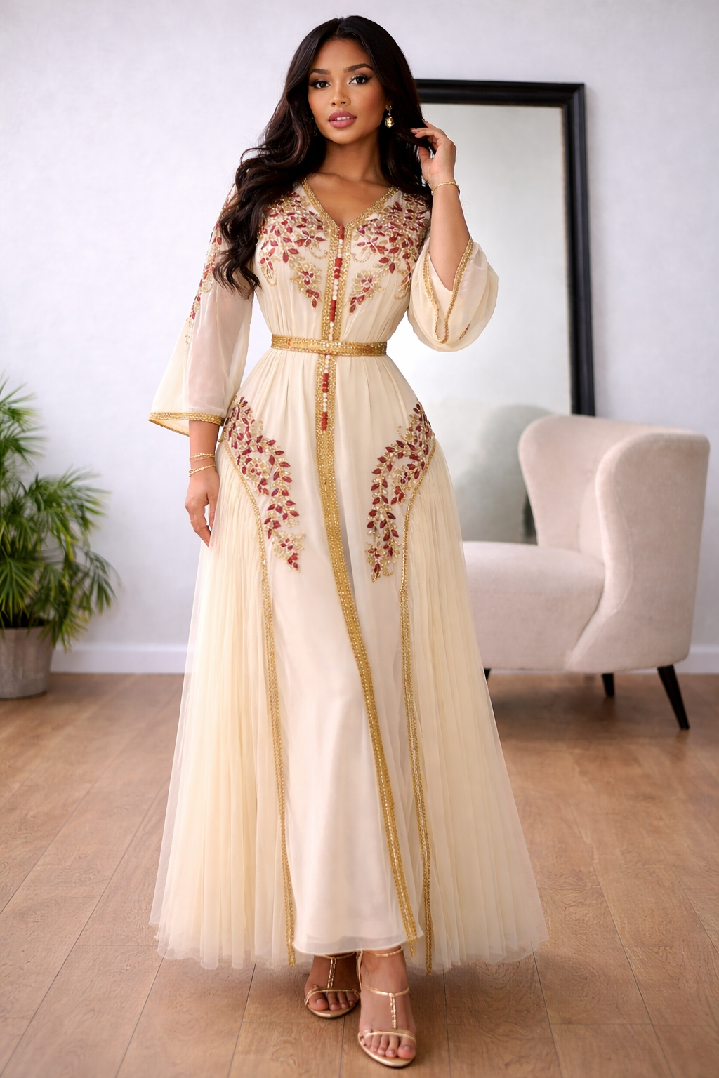 Lux style EID Abaya