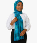 Women's Signature Lux Cotton-Modal Hijab Scarf. Soft, Breathable, Lightweight Wrap or Shawl for Modest Everyday Fashion (3 colors)