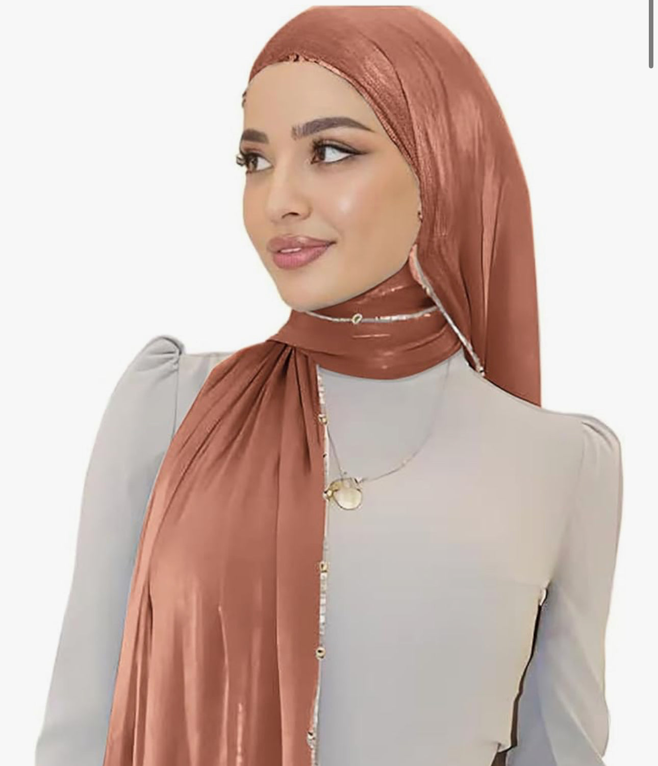 Shimmer Party Hijab, Lightweight Stylish Hijab Scarf for Women (8 colors)