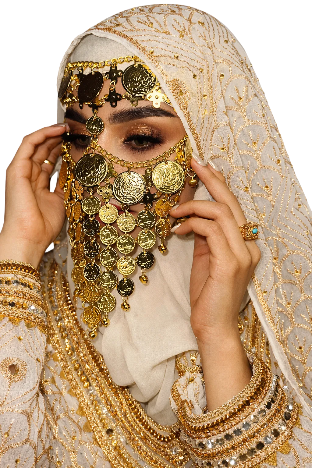 Face jewelry/fave veil