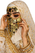 Face jewelry/fave veil