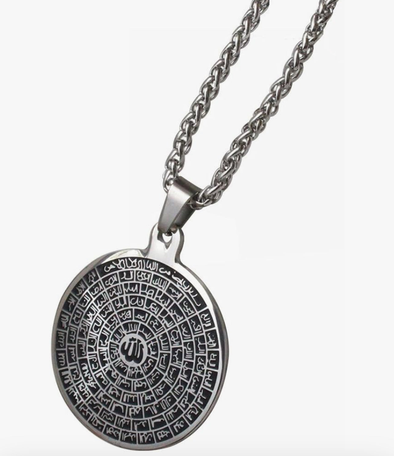 ZKDC Islamic Muslim Jewelry Necklace
