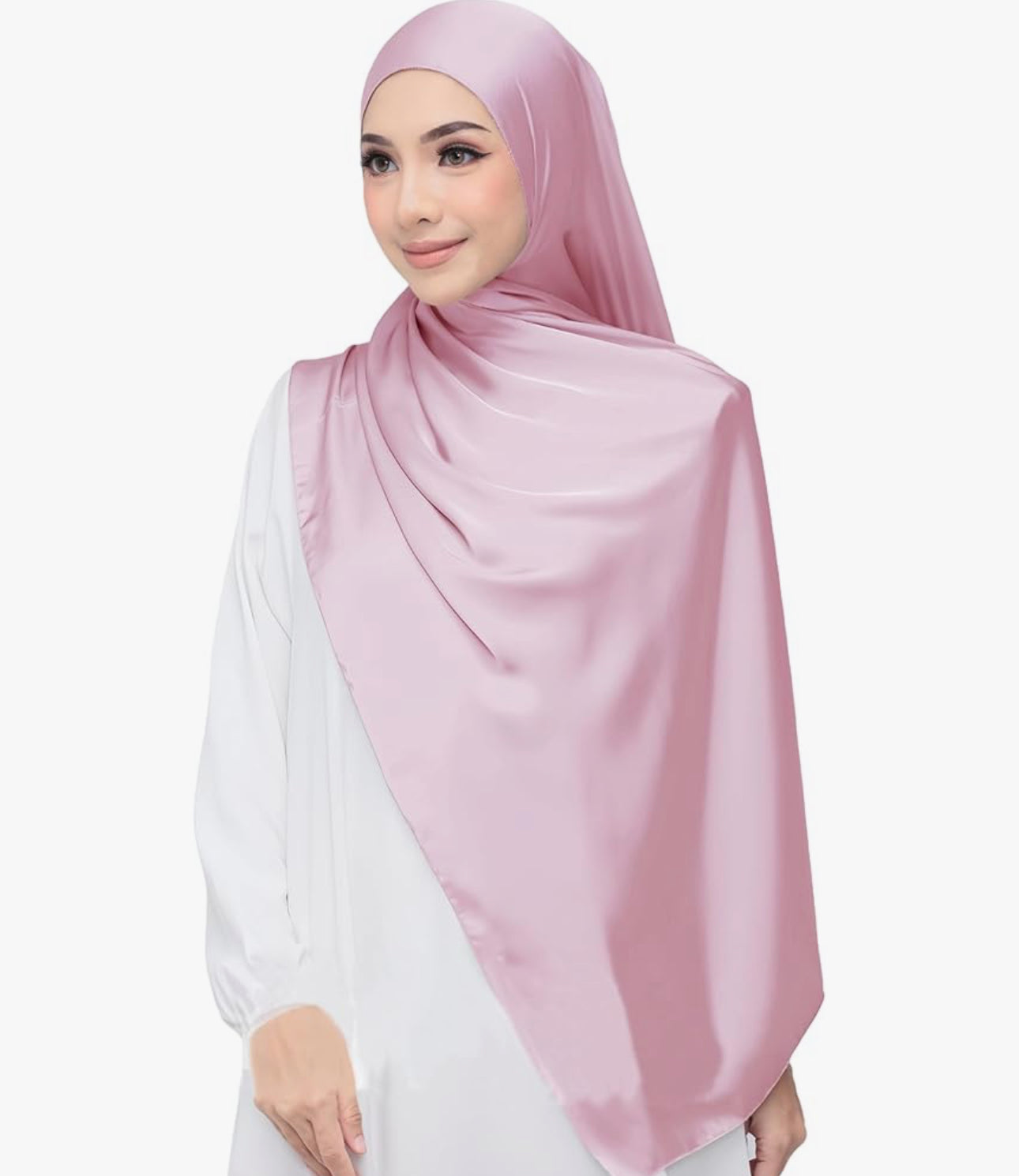 Lina & Lily Satin Hijab Head Scarf Shawl Wrap (18 colors)