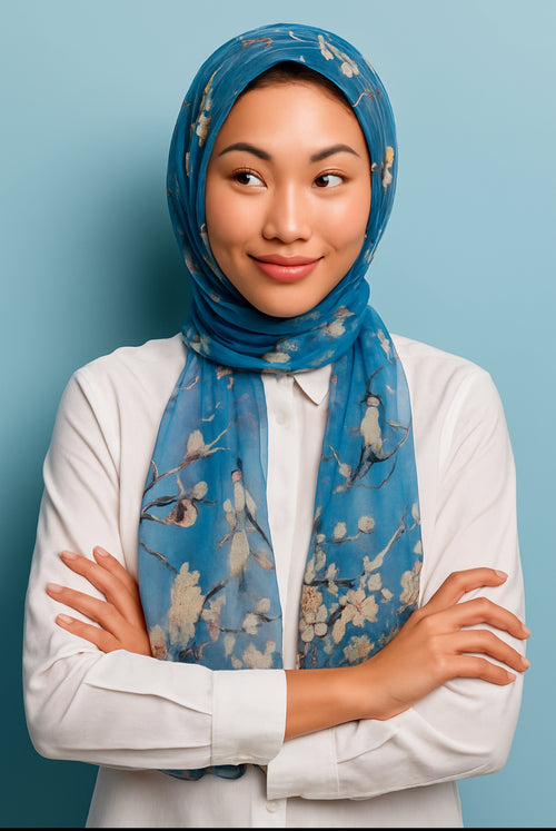 Bird bliss hijab/scarf