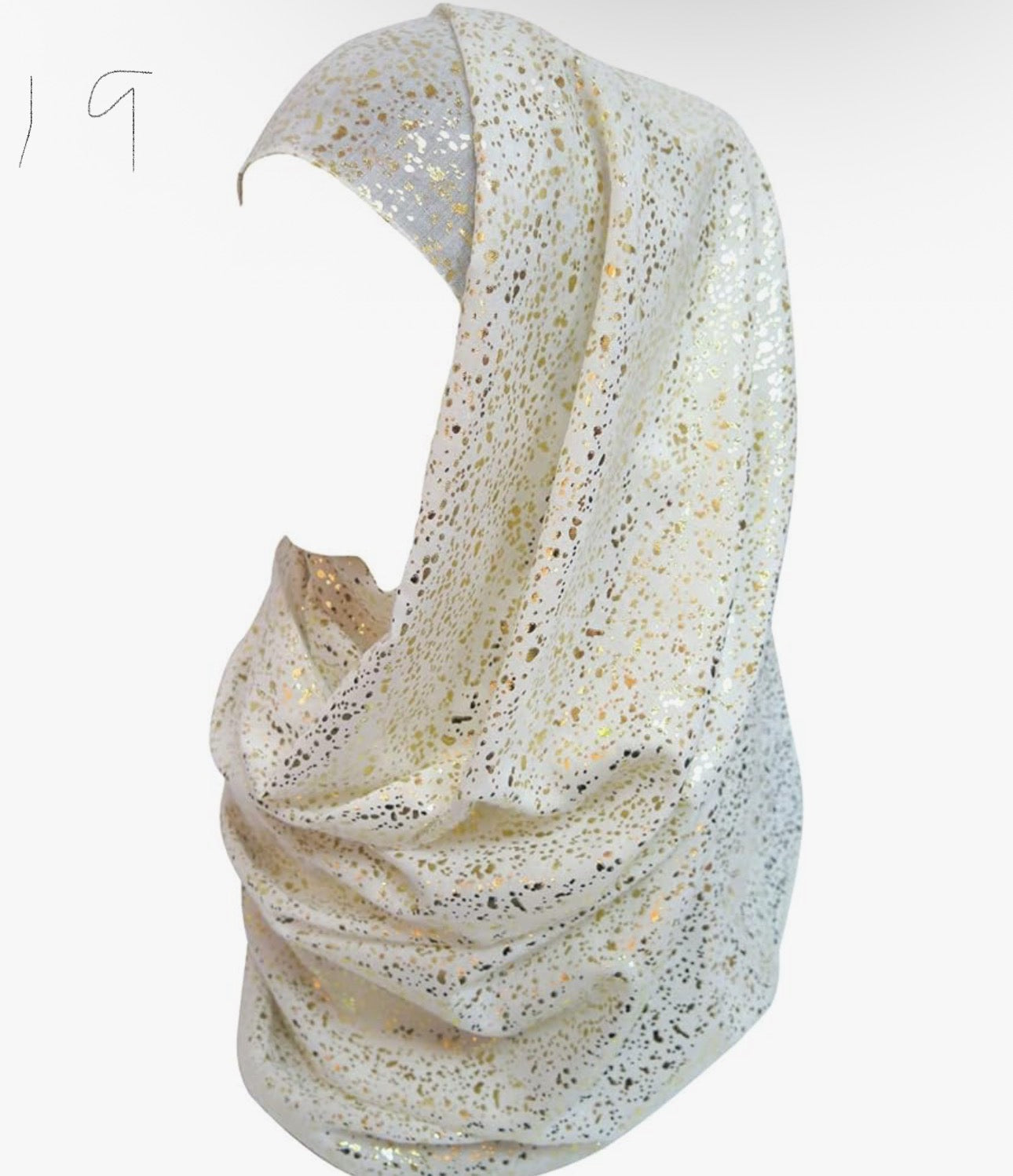 Glitzy glam hijab