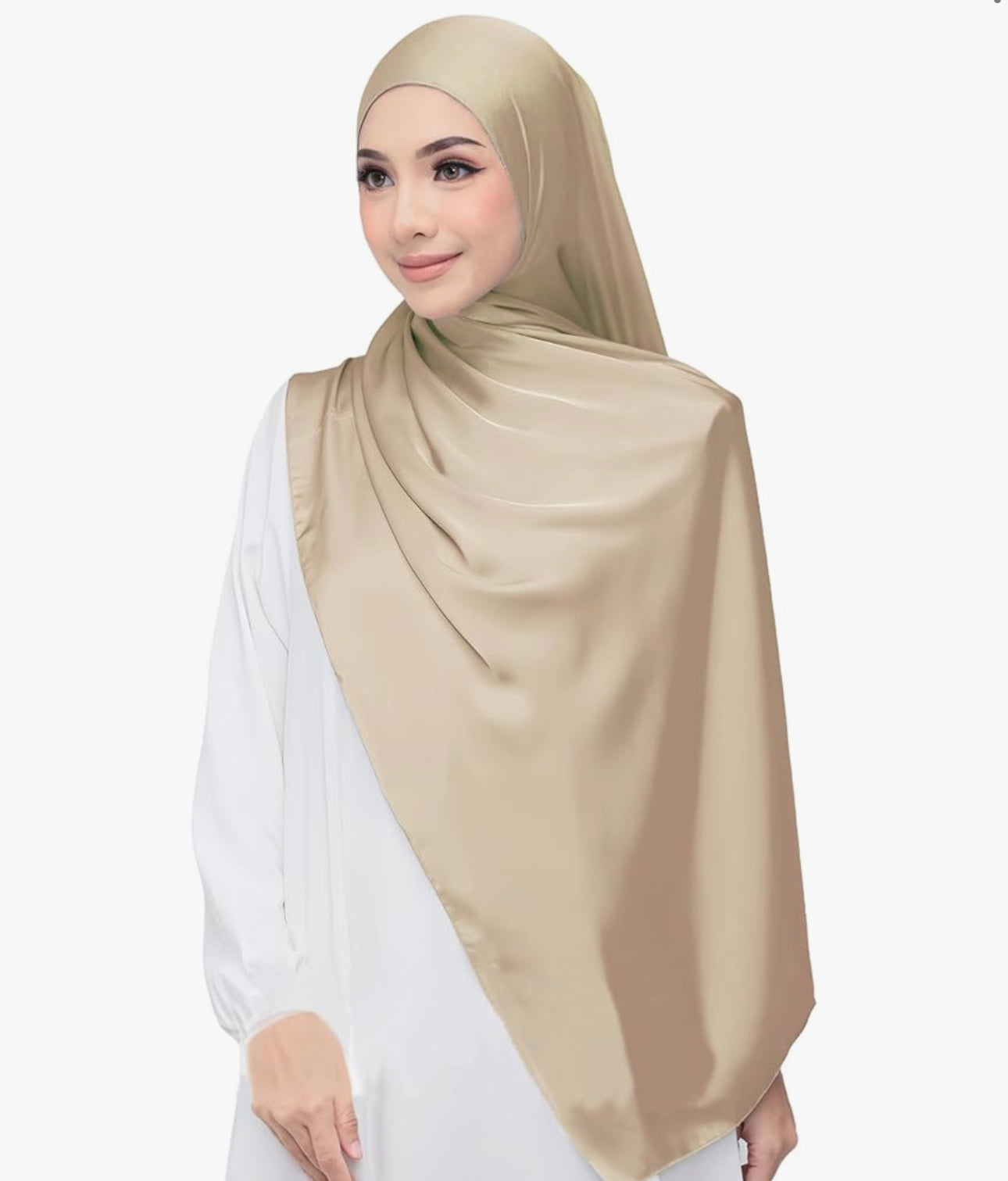 Lina & Lily Satin Hijab Head Scarf Shawl Wrap (18 colors)