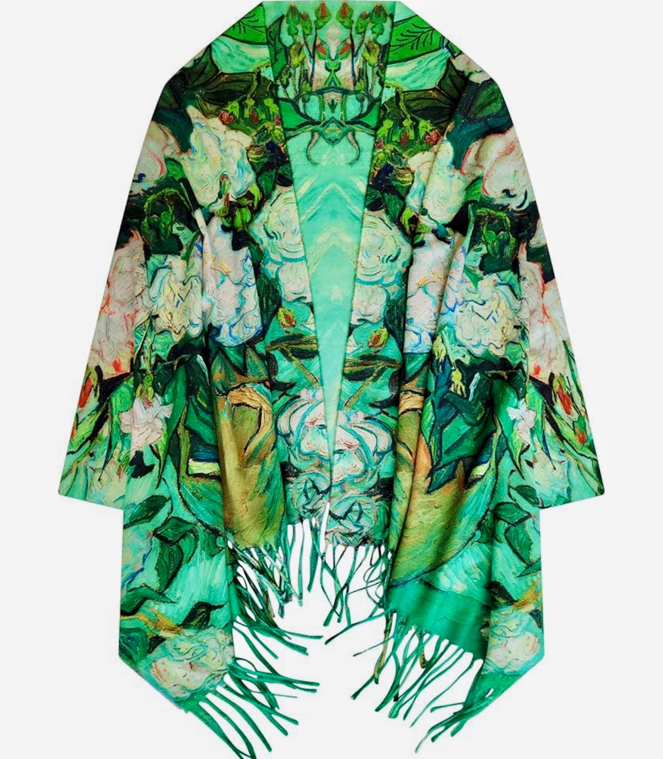 Green royalty scarf/hijab